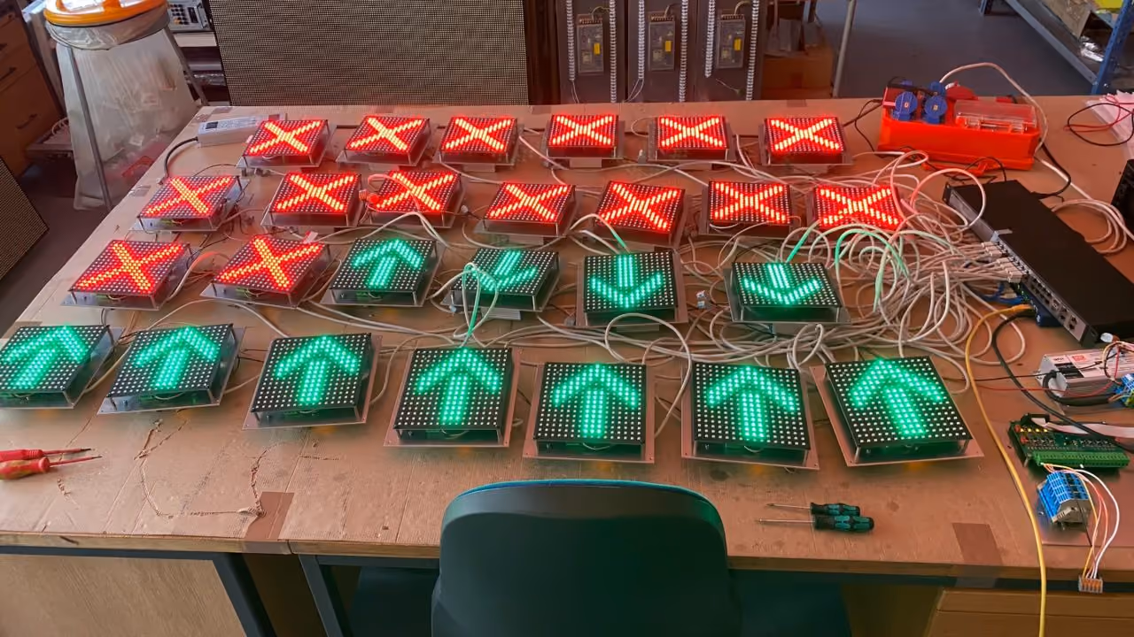 LED Anzeigen Pfeile