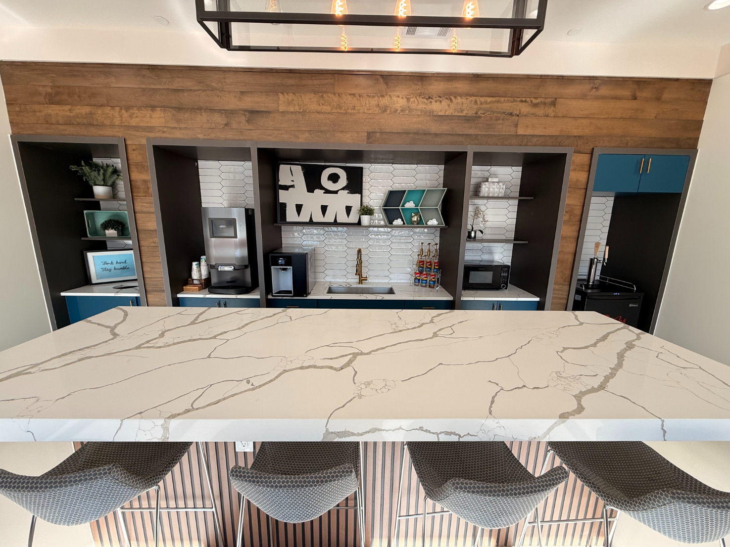 Clubhouse with coffee bar