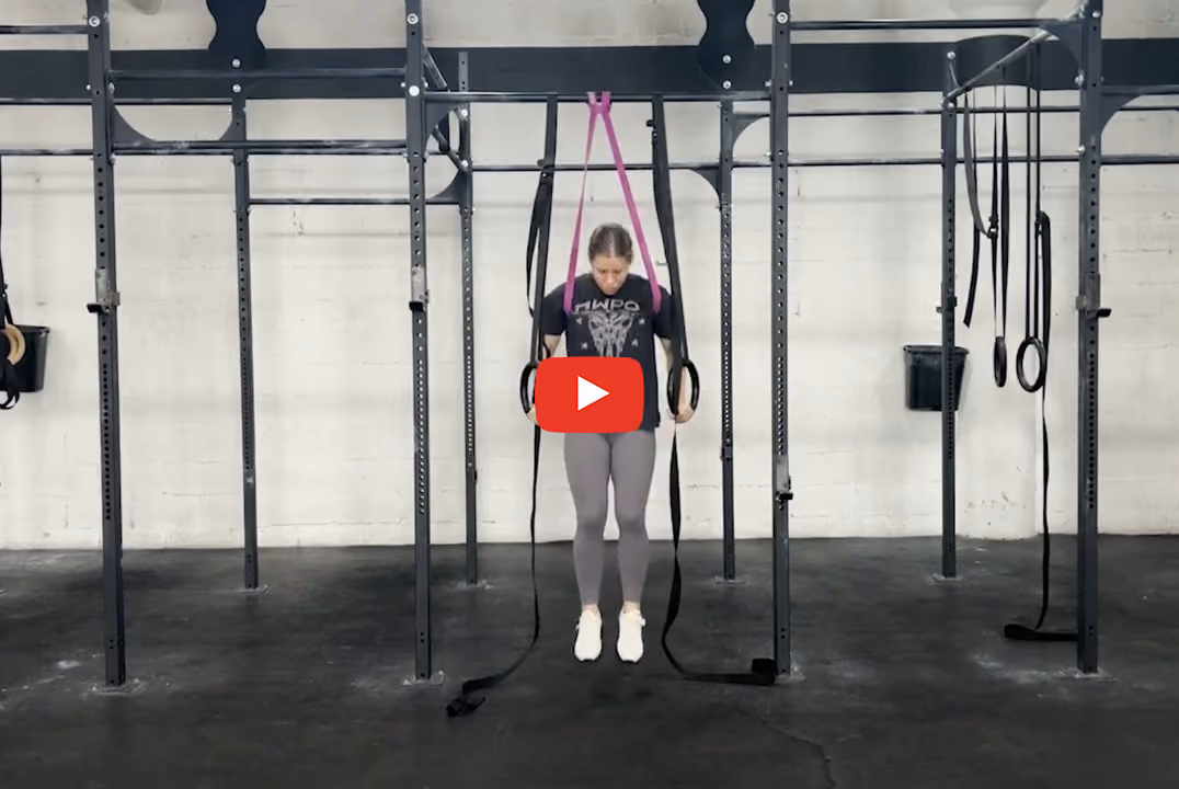 Band-Assisted Strict Muscle-Ups — watch on YouTube