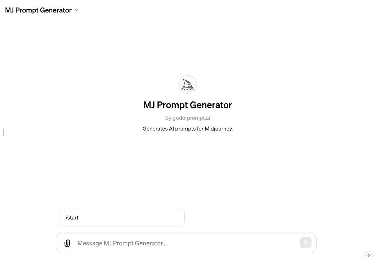 Midjourney Prompt Generator