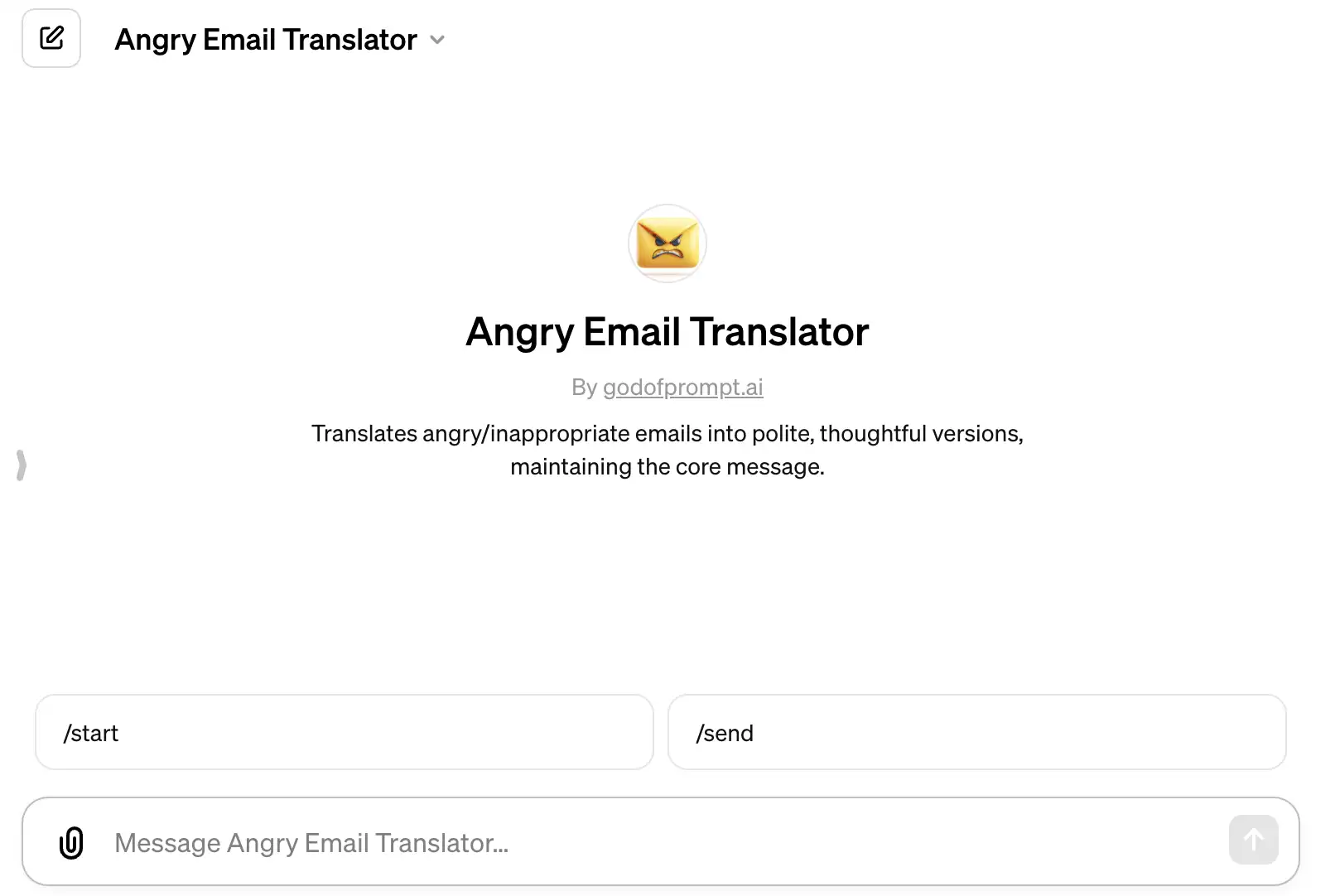 Angry Email Translator