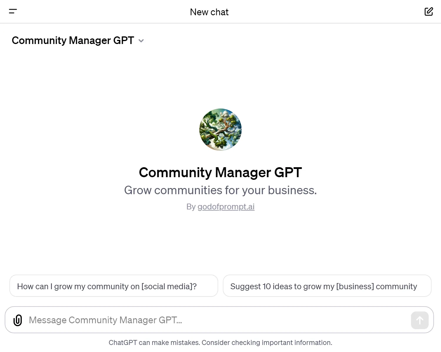 Community Manager GPT
