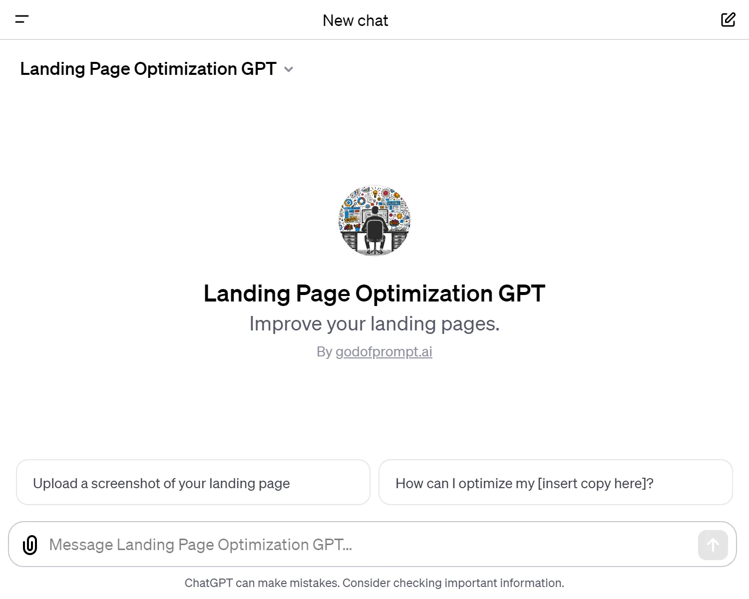 Landing Page Optimization GPT