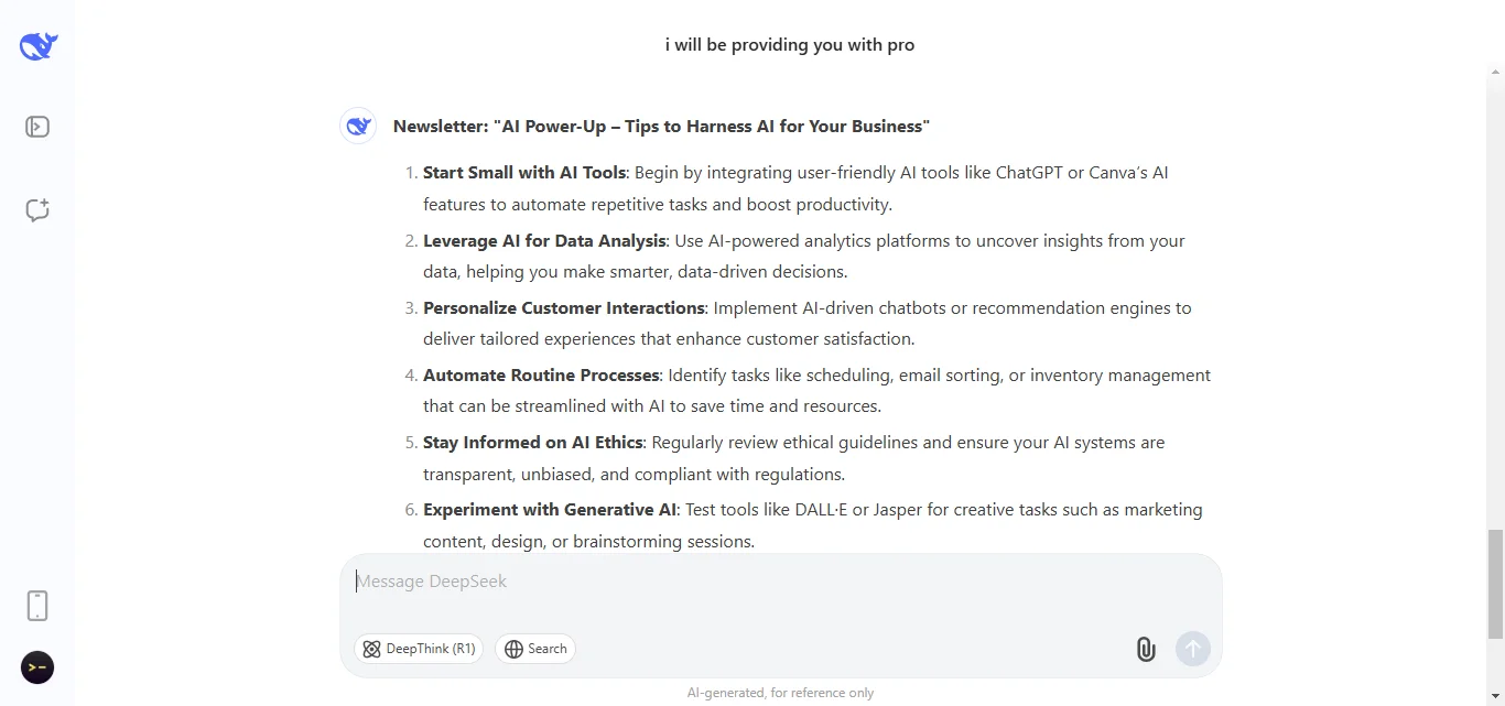 Offer Actionable Tips