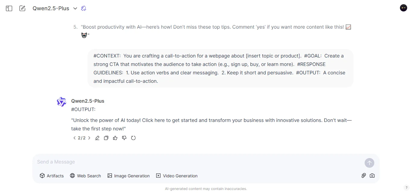Write a Call-to-Action