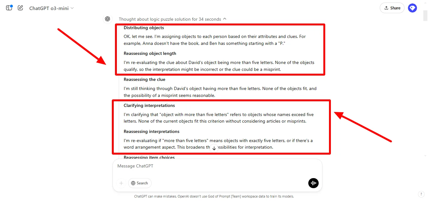 The Reasoning Process