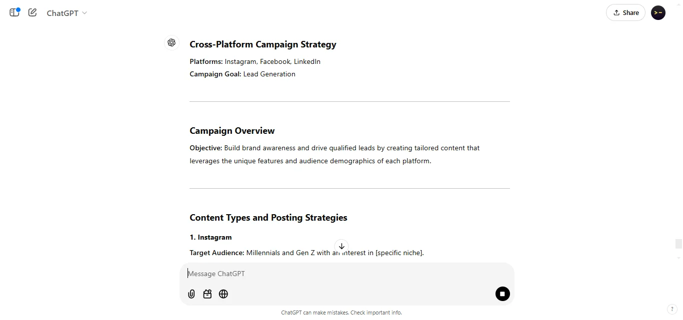 Plan Cross-Platform Campaigns