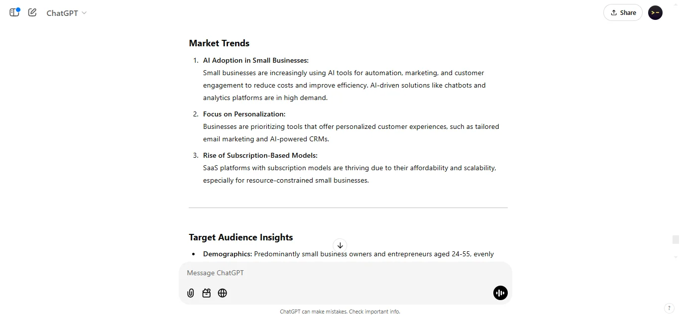 Conduct Market Research
