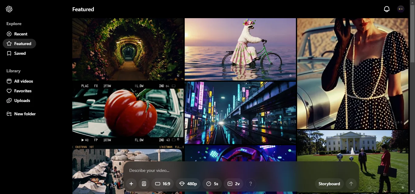 Key Features of ChatGPT Sora