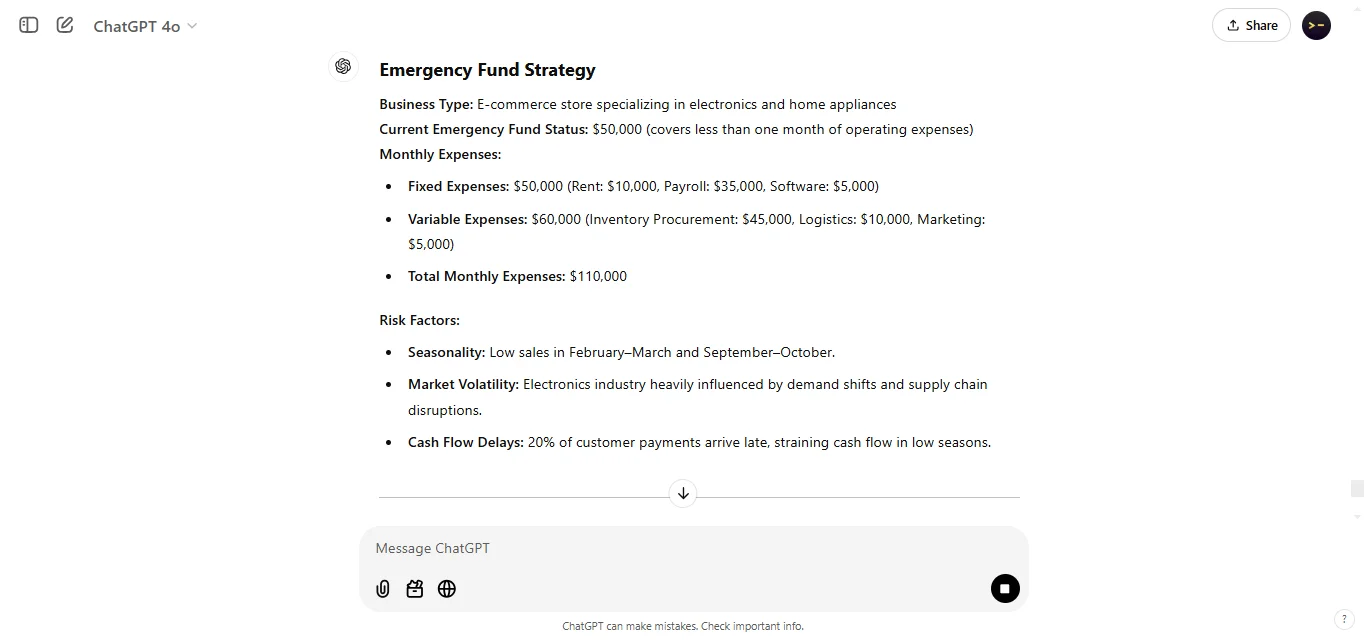 Manage Emergency Funds