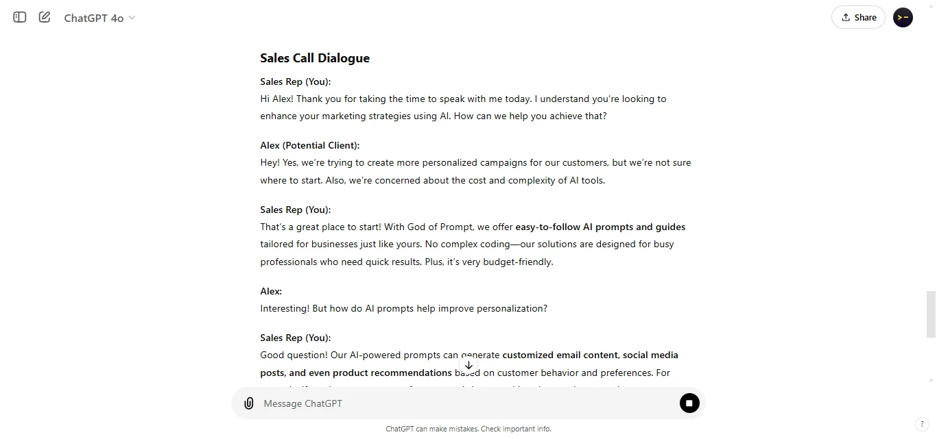 Dialogues Conversations