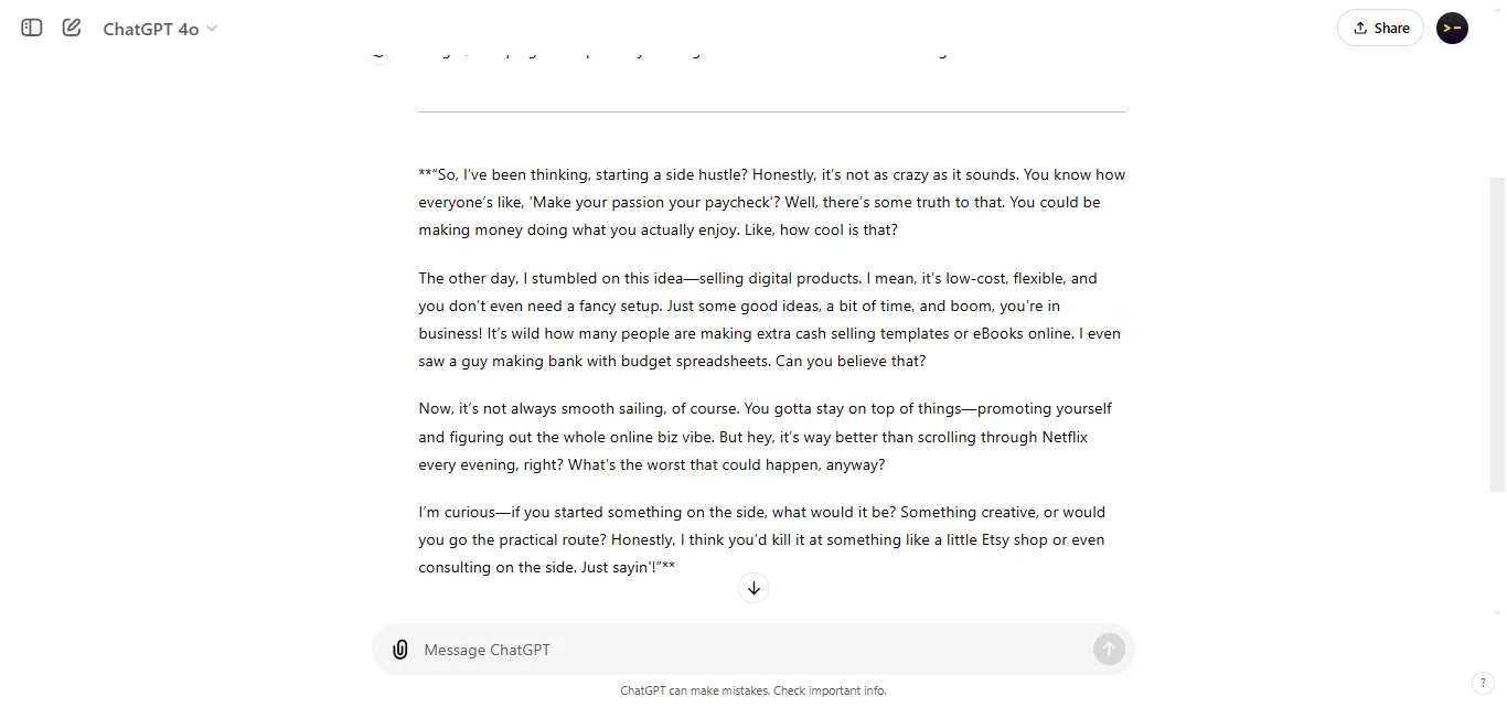 Use a Conversational Tone