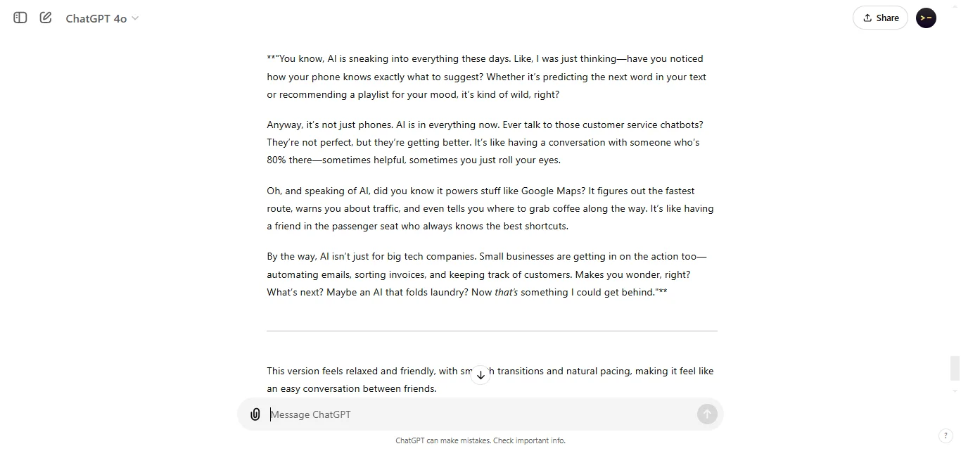 Use Casual Connectors