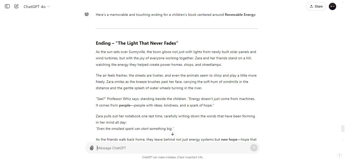 Suggest Resolution and Ending