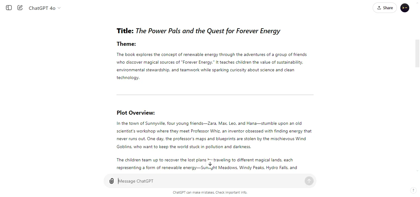 Brainstorm Book Theme