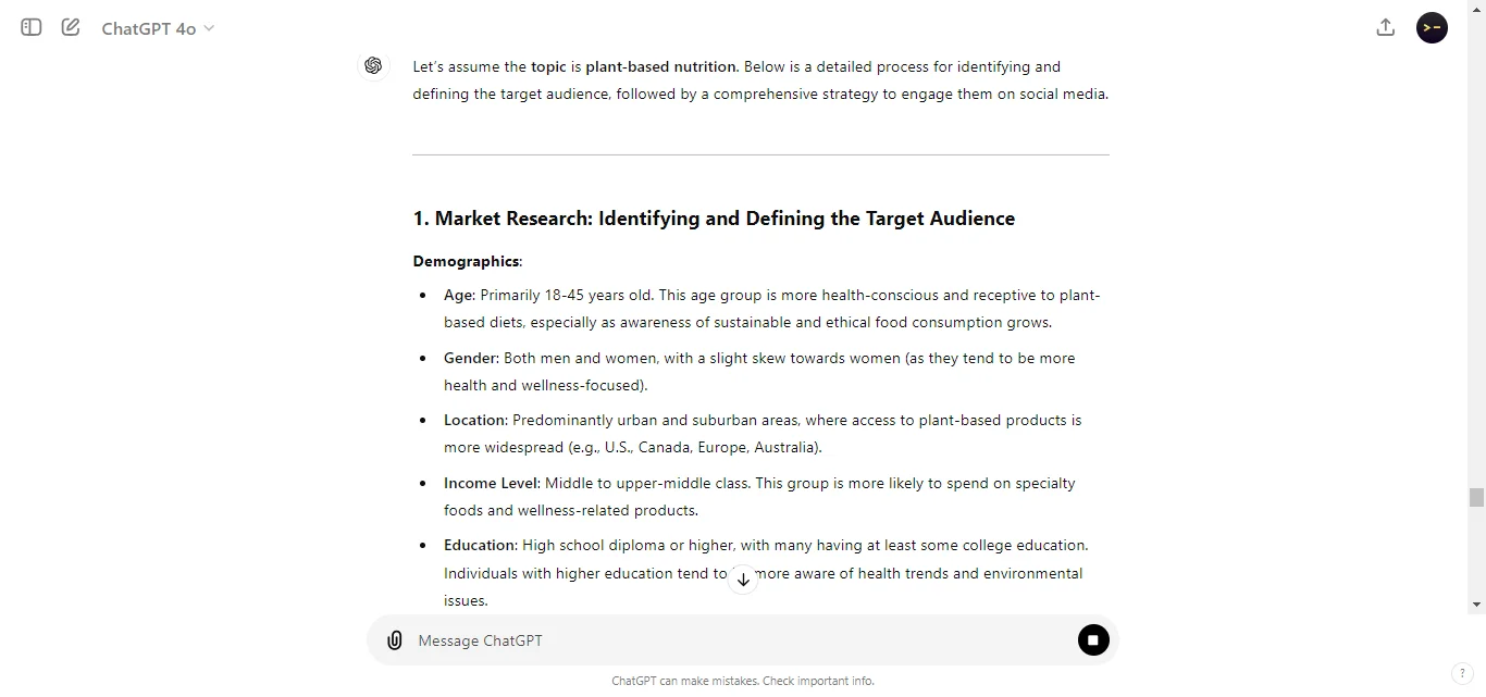 Find the Target Audience