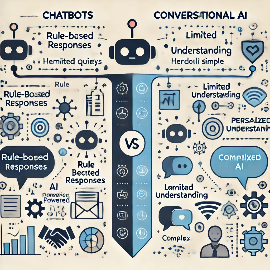 Key Differences Between Chatbots and Conversational AI
