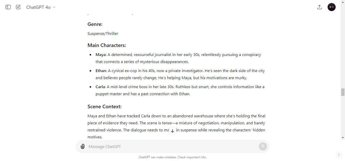 Crafting Compelling Dialogue