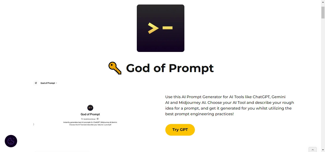 God of Prompt GPT