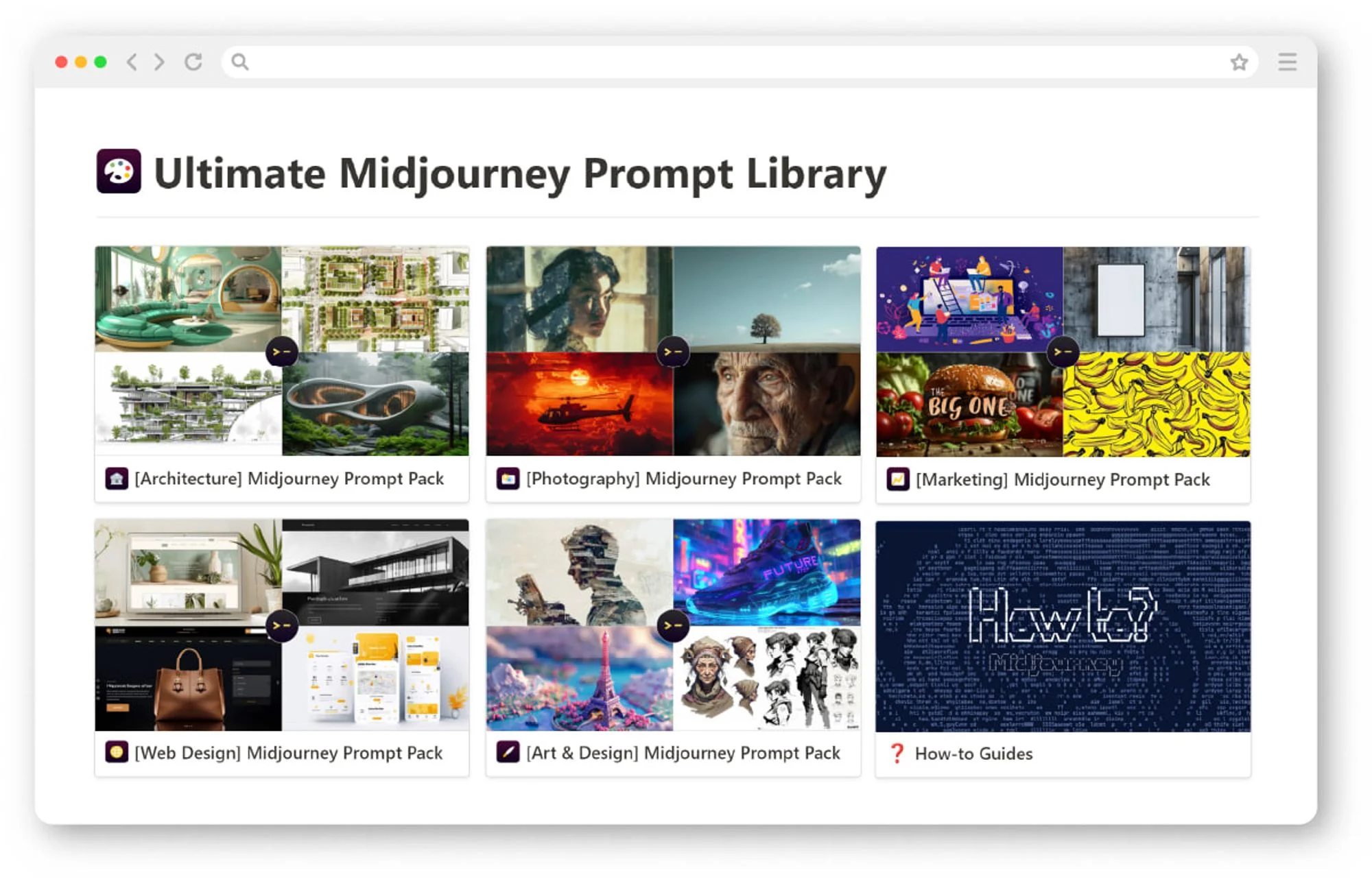 Midjourney Prompt Bundle