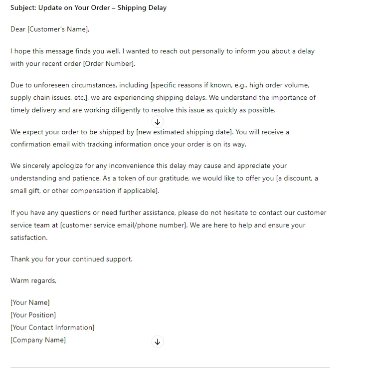 straightforward customer case study response