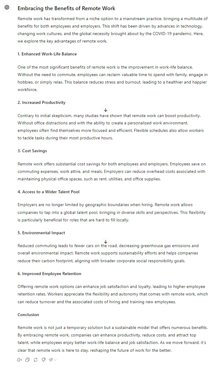 straightforward content case study response