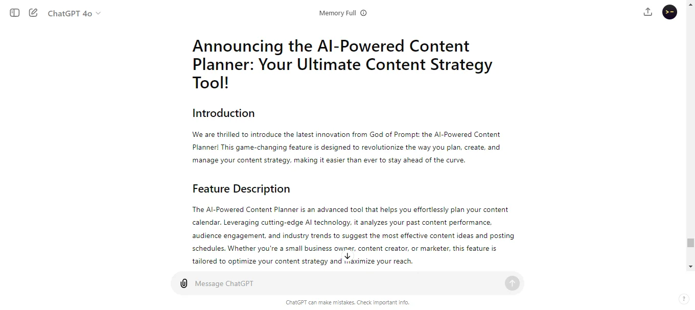 New Feature Announcement