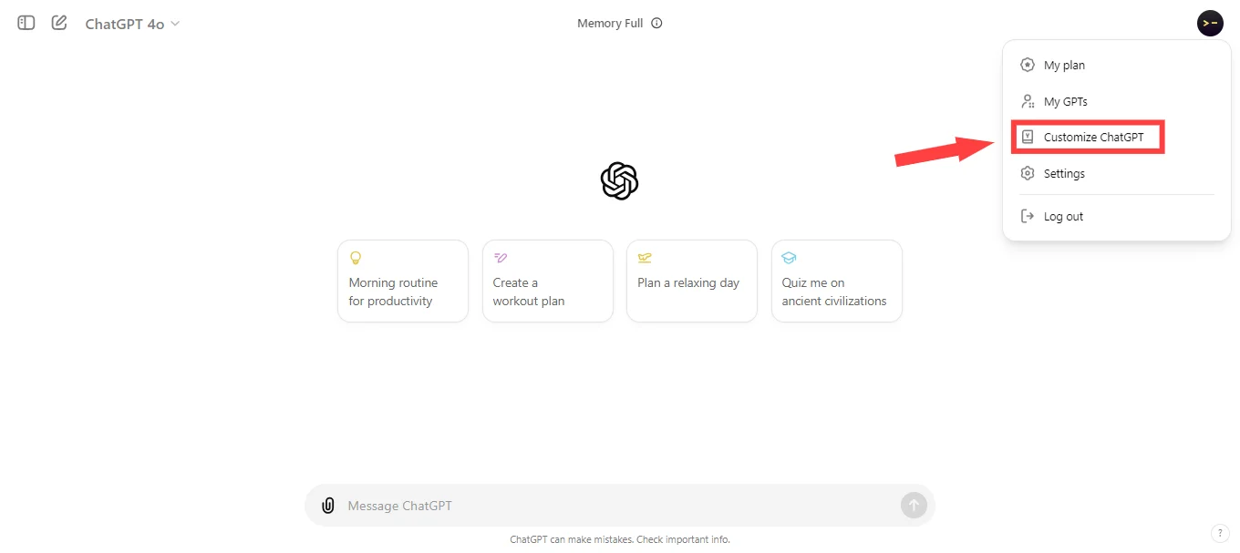 Access Custom Instructions