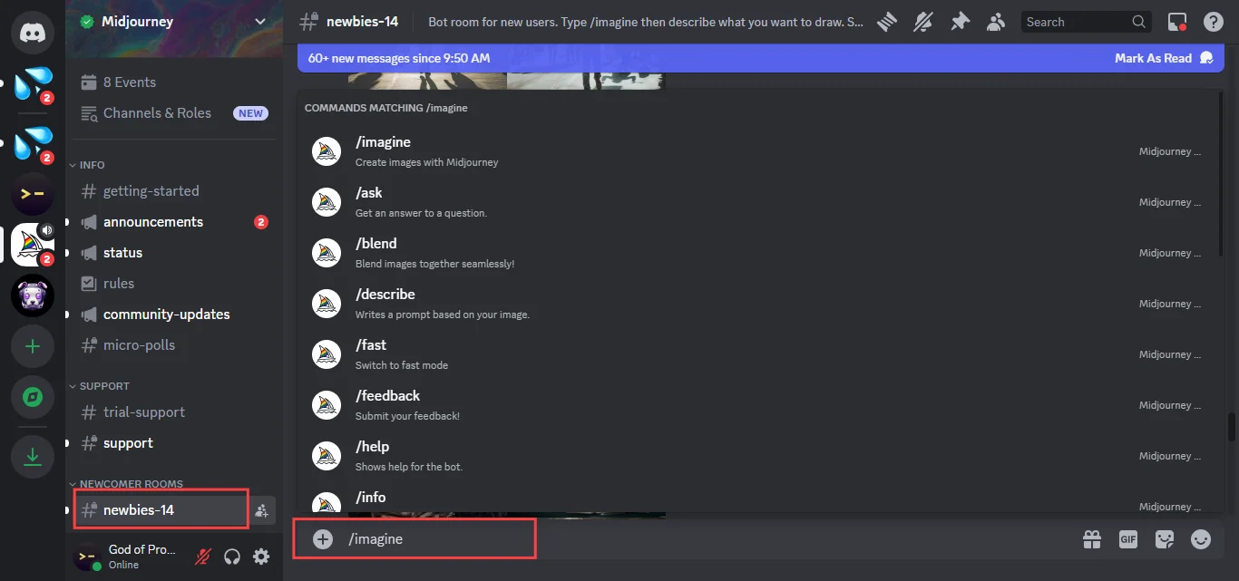 Starting Your Prompt