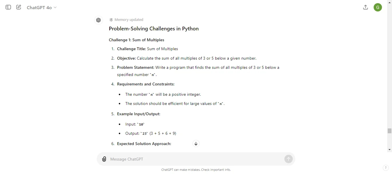 Problem-Solving Challenges in Python