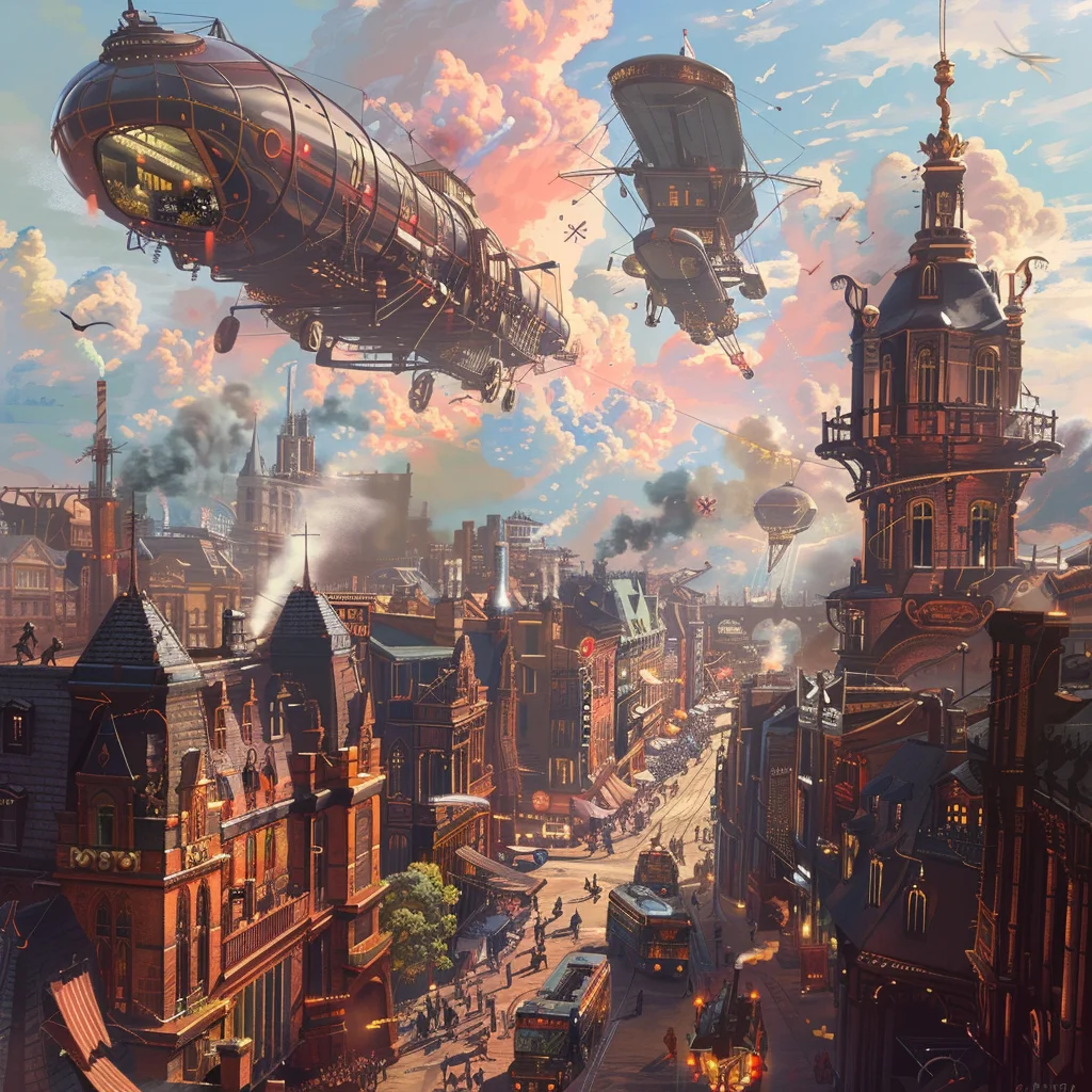 Steampunk City