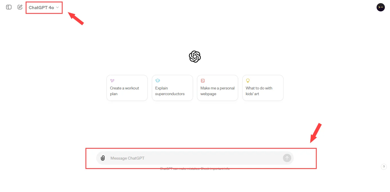Start Prompts for chatgpt