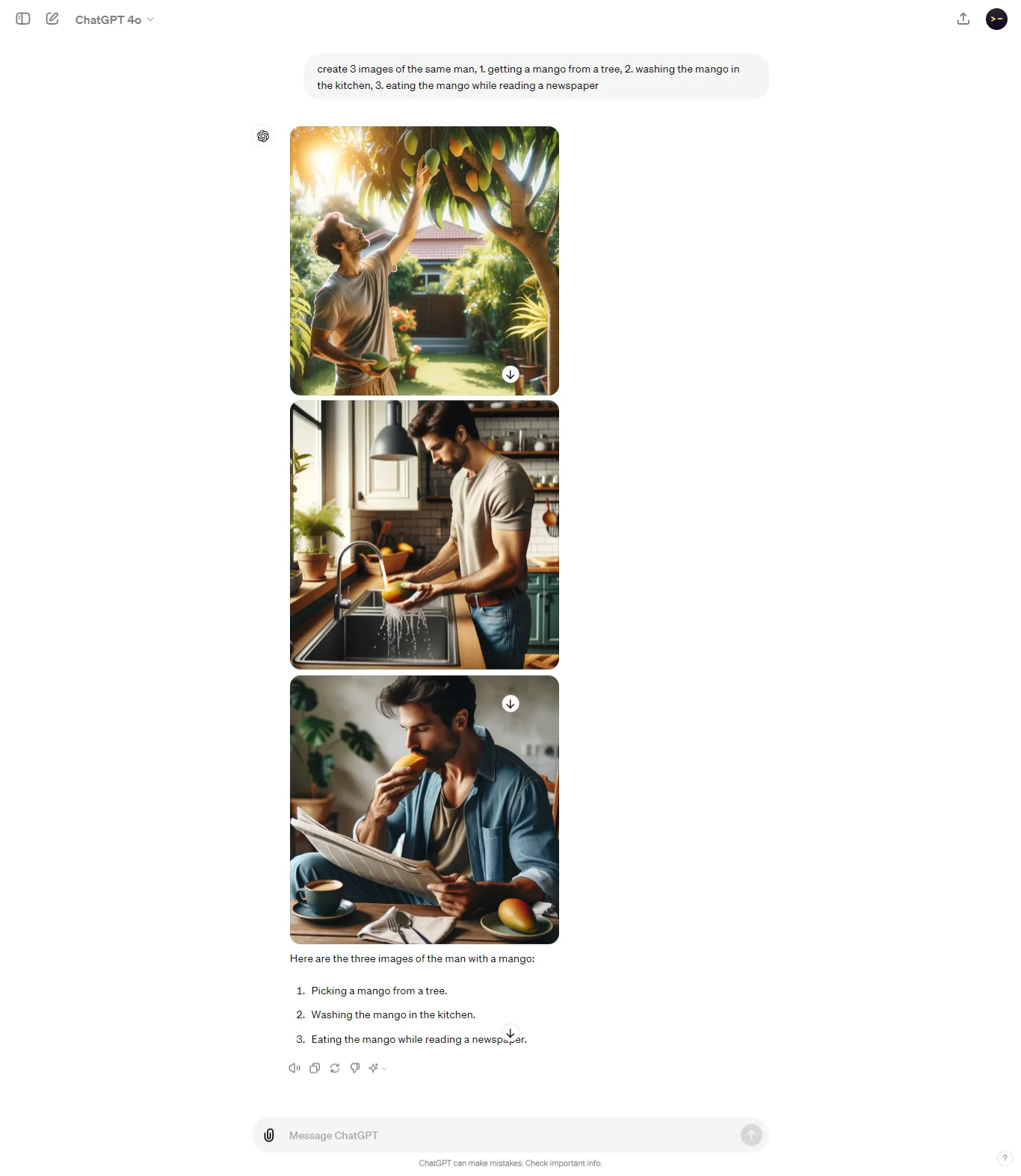 Chatgpt Character Consistency