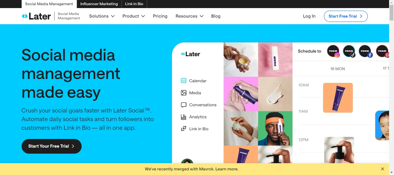 Later-Top-Social-Media-Management-Influencer-Platform