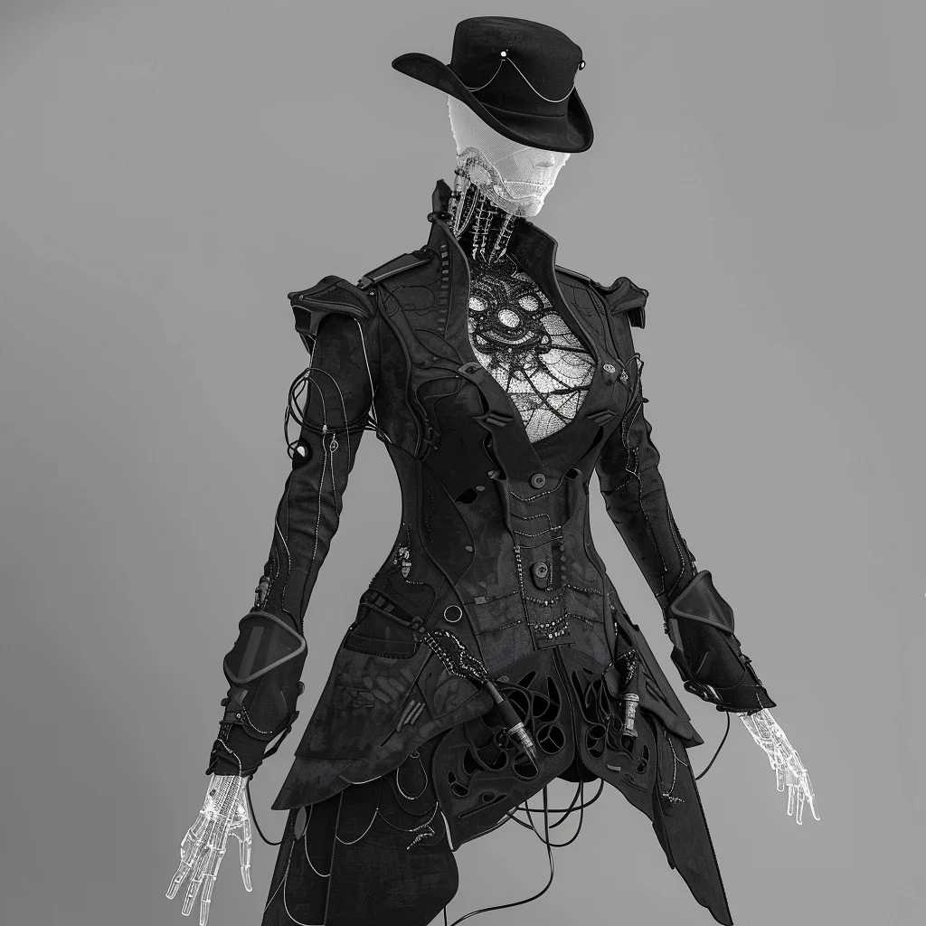 Old Victorian styles with futuristic gadgets