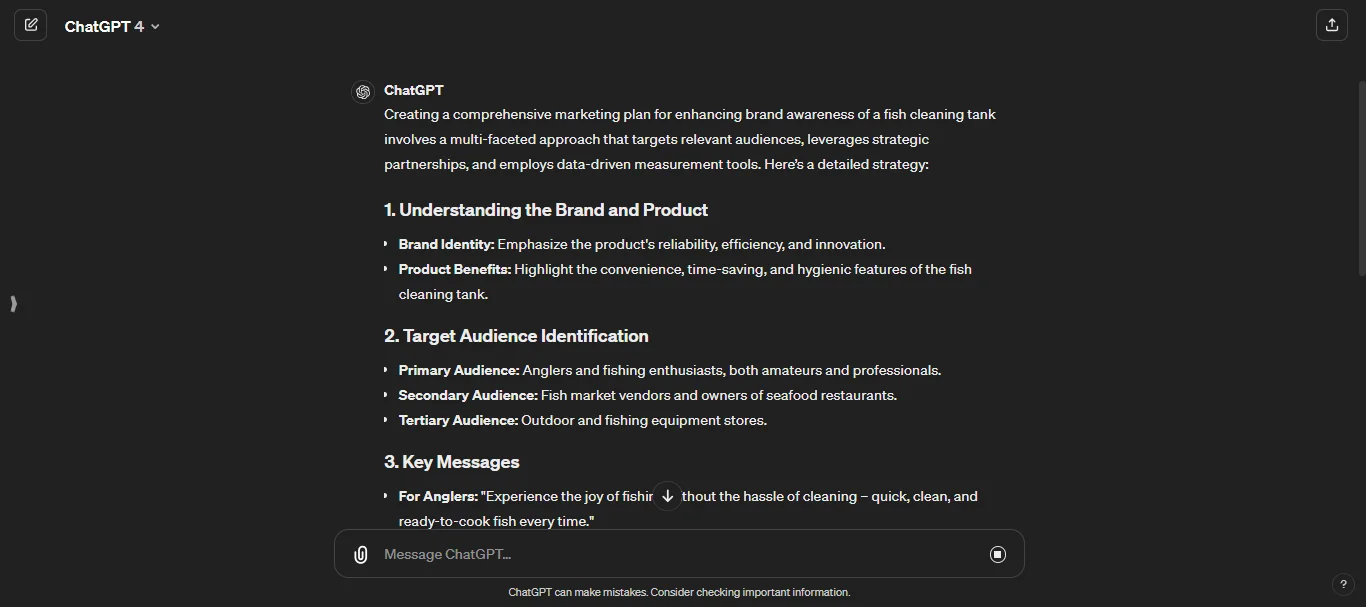 Brand Awareness Enhancement ChatGPT Prompt