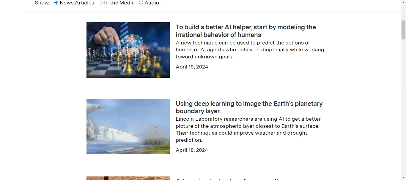 MIT News - Artificial Intelligence