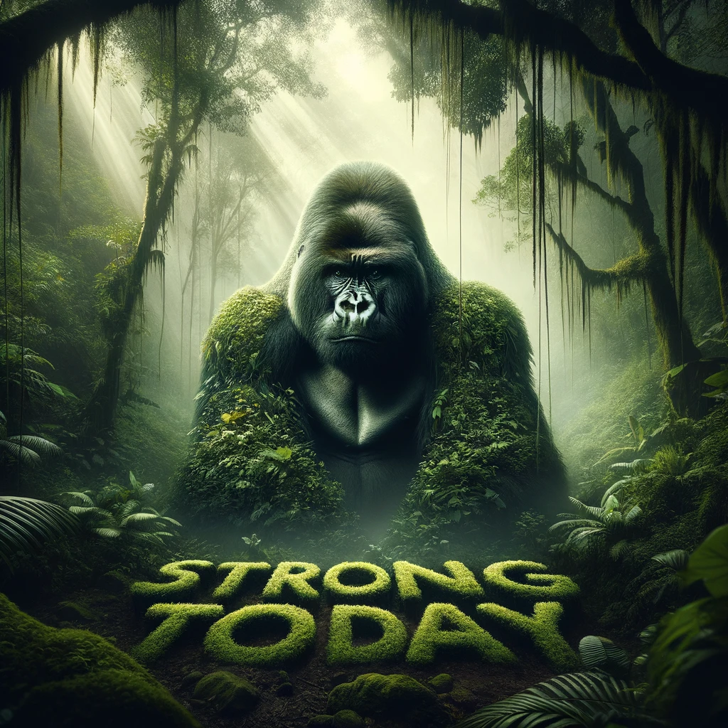 Silverback Gorilla generated image