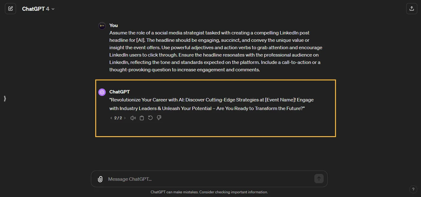 Catchy Headline Chatgpt Prompts
