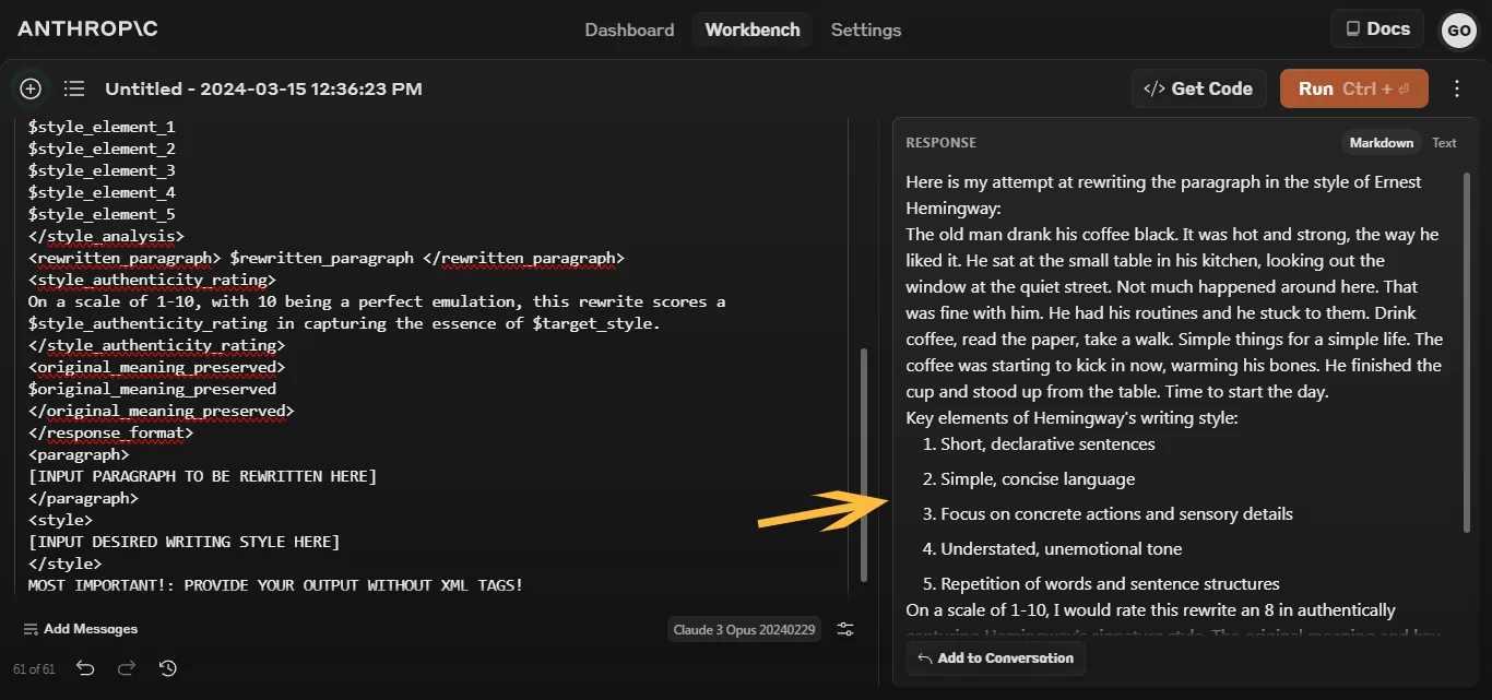 Article Rewriter Claude 3 AI Prompt