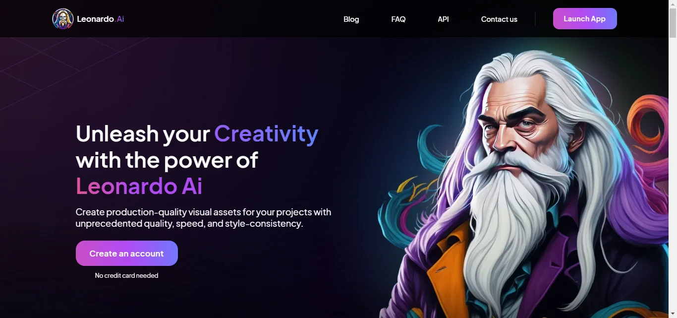 Leonardo AI Website