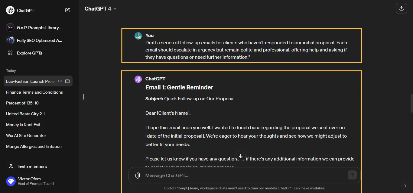 Handling Boring Tasks Response From ChatGPT