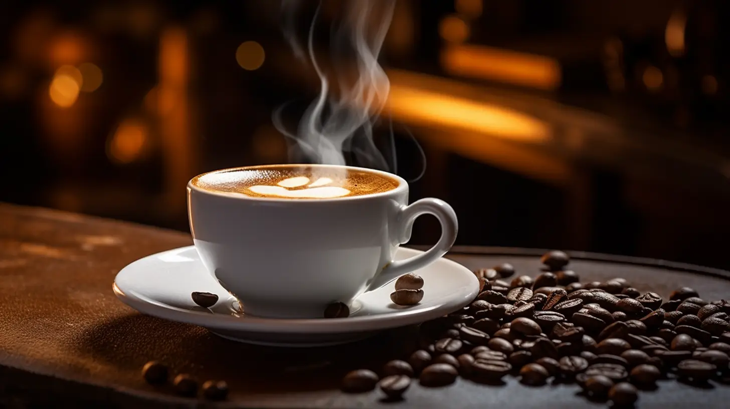 Image of a Coffee Cup Generated in Midjourney v5.2