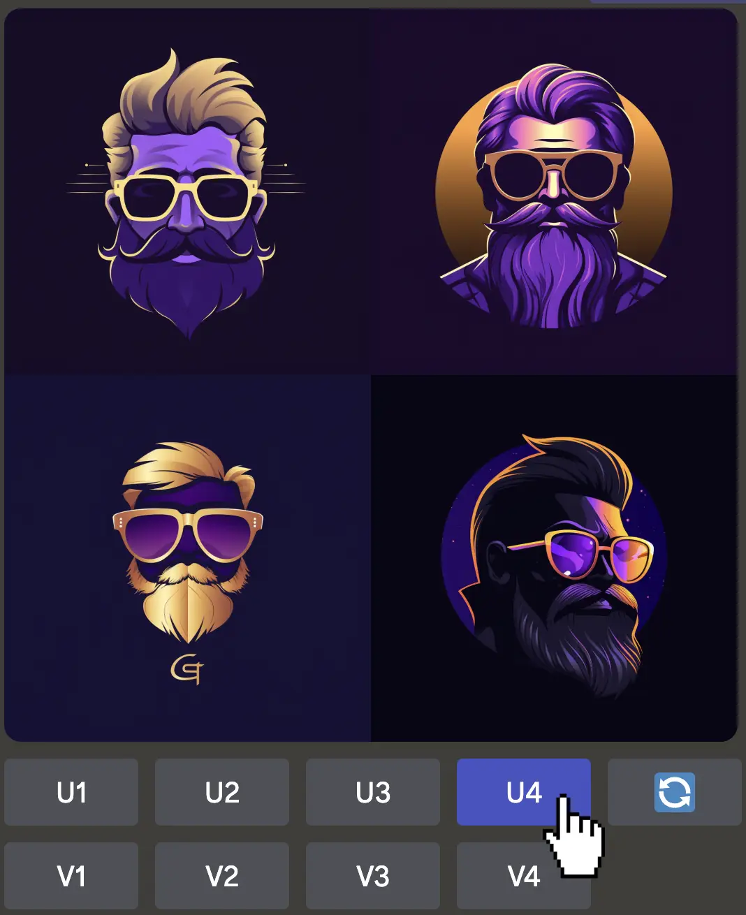 Upscaling in Midjourney V5.2