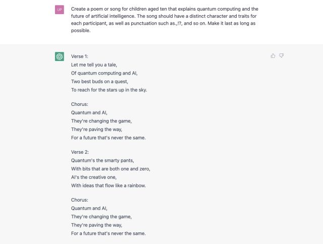 Create a poem chatgpt