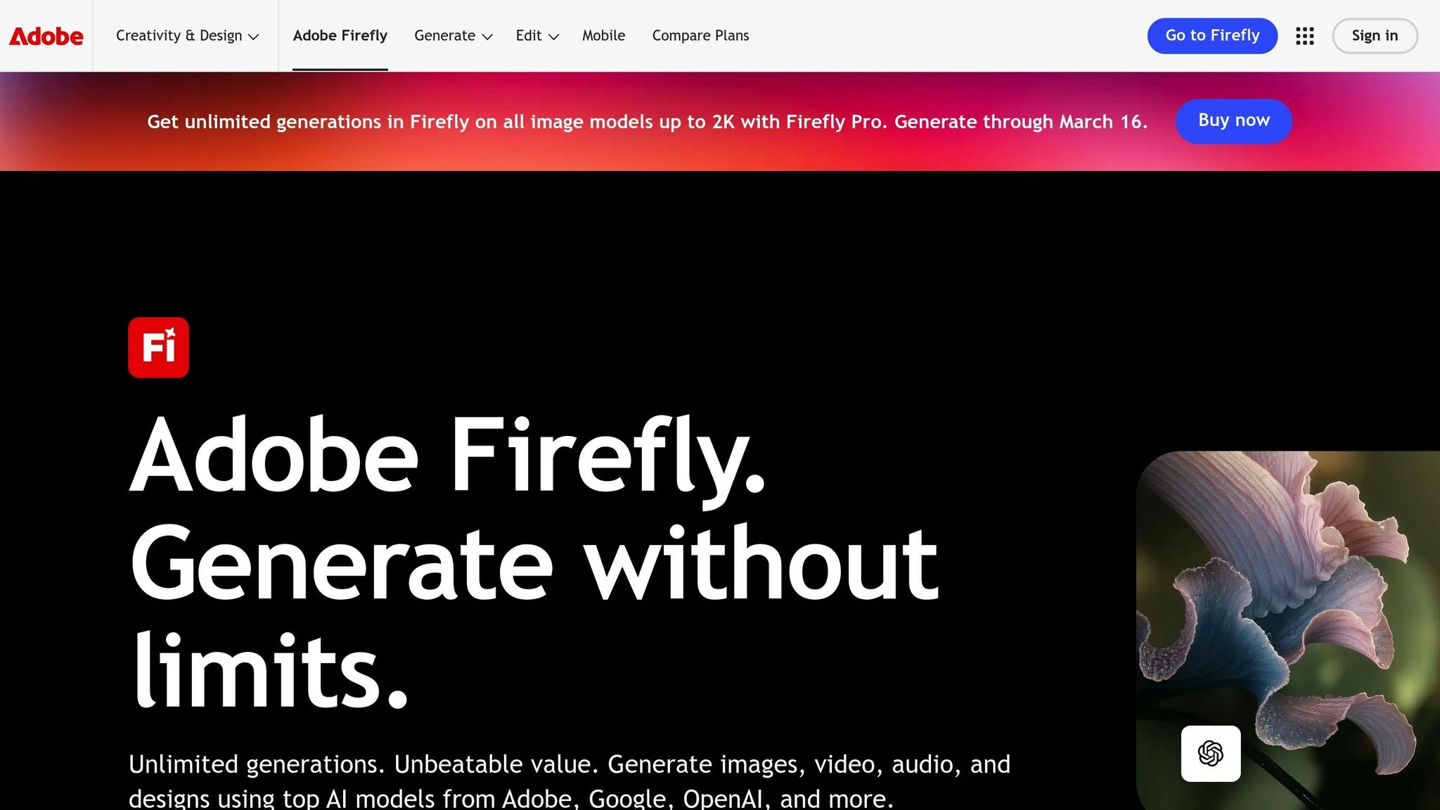 Adobe Firefly