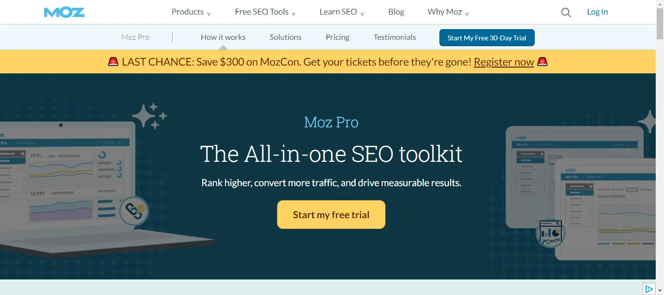 moz homepage