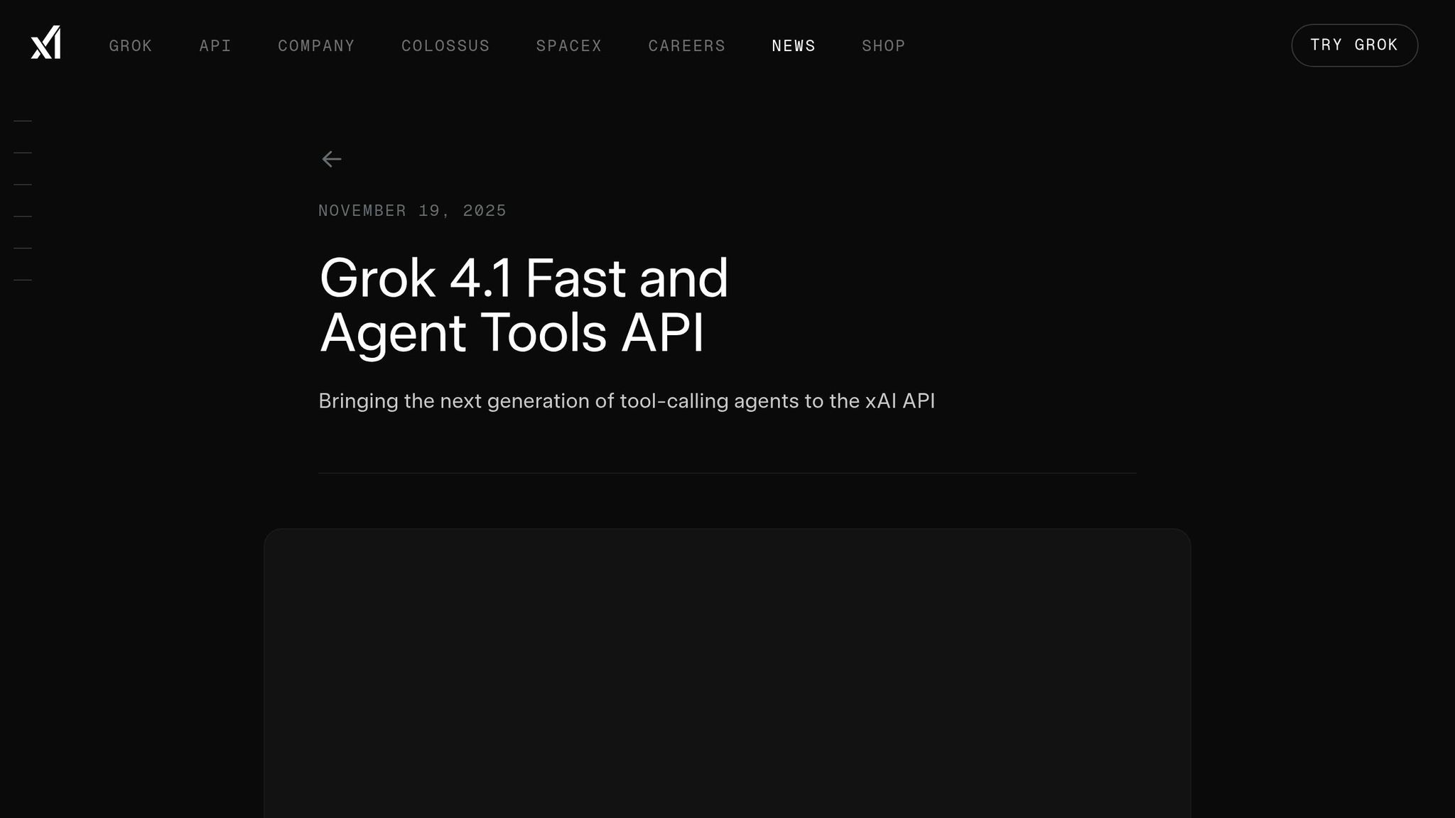 Grok 4.1 Fast Reasoning
