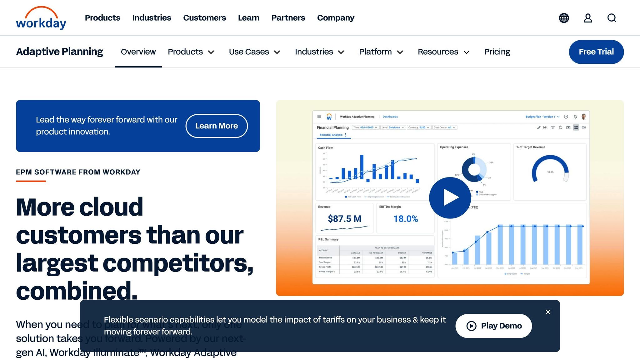 Workday Adaptive Planning