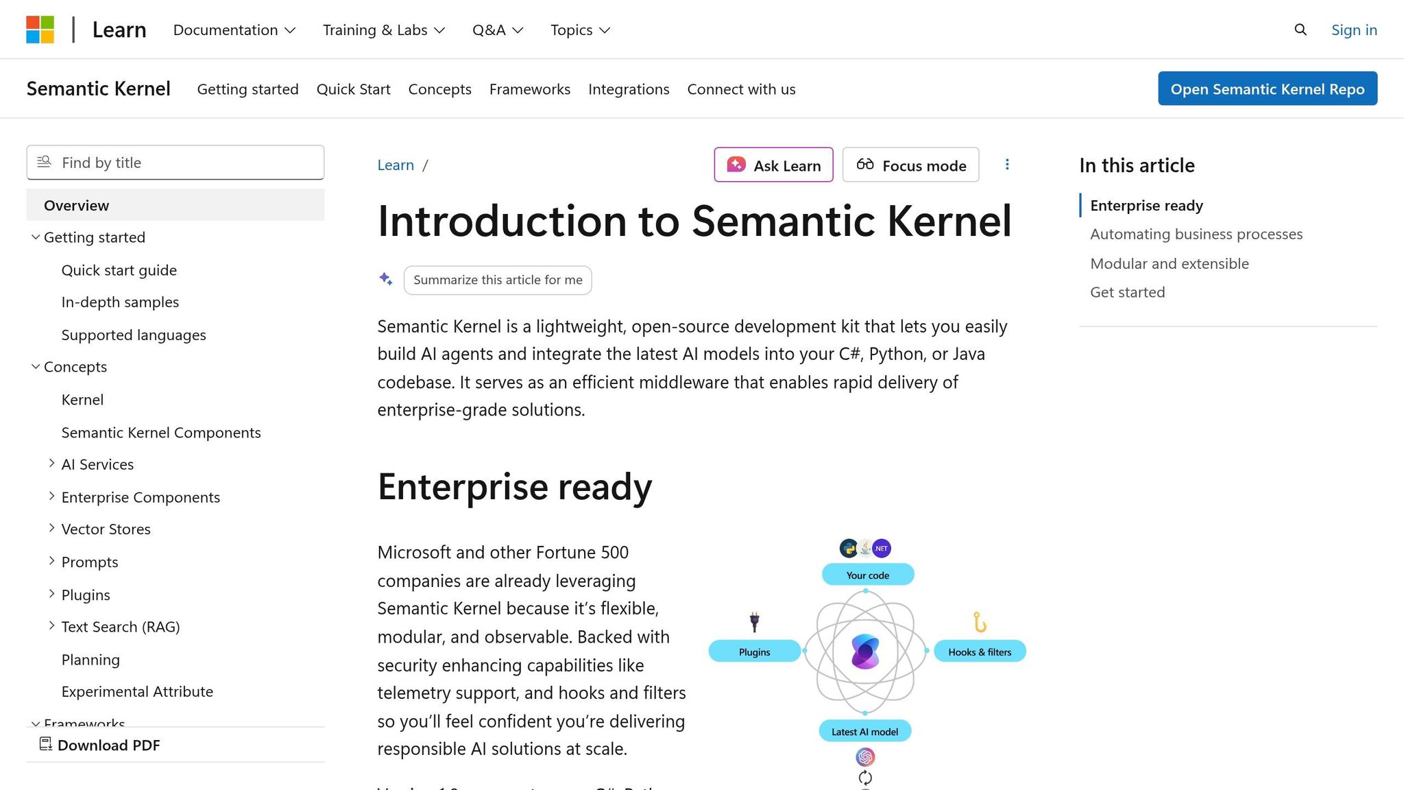Microsoft Semantic Kernel